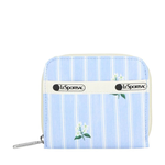 Lesportsac Claire Wallet 拉鍊錢包短夾 卡夾 鈔票夾 送禮 禮物 推薦 女包(茉莉花條紋), , large