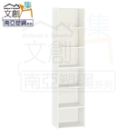 【文創集】麥克 環保1.4尺南亞塑鋼開放六格置物櫃/收納櫃(客約商品), , large