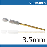 Hexagonal galvanized iron screwdriver bit - 3.5mm, , large