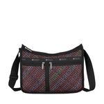|快速出貨|Lesportsac Deluxe Everyday Bag 奢華斜背包 送禮-霓光字舞, , large