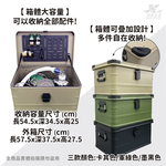 津宏五金【鋁合金收納箱】鋁箱 50L 台灣現貨 收納箱  超大容量 置物箱 戶外野炊 野餐 方便攜帶 戶外廚房, , large