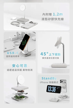 【ALLite】WQ2 Qi2.2 2+1 磁吸無線充電座 Qi2.2認證支援 25W 無線快充, , large