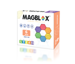 [好研所]MAGBLOX&reg; 美學磁力片 六角形 - 繽紛 (6pcs), , large