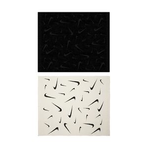 NIKE OFFLINE OVERSIZE BOUCLE 針織毛毯 針織毯 午睡毯 空調毯 保暖毯 冬季 柔軟 黑 米