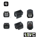 《tevc》0.6 C34 6P 防水接頭 車用 汽車 機車 方向燈 025型 插頭 接頭 改裝, , large