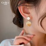 【Gulicc】古莉可 耳環 韓版漸變水晶耳釘, , large