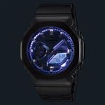 CASIO 卡西歐 G-SHOCK 金屬光系列八角雙顯電子錶手錶 GM-2110D-2A, , large