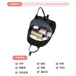 SPRING-尼龍後背包輕量多隔層大容量手提包後背包-多色, , large