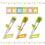 【純鈦兒童學習筷 玫瑰粉】學習筷 左/右手適用 兒童組件可拆 環保餐具, , large