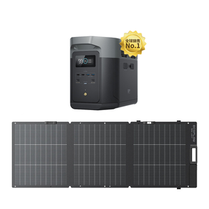 【固士特】EcoFlow Delta 2 儲能電源+ 160W XT60i 雙面輕量太陽能板