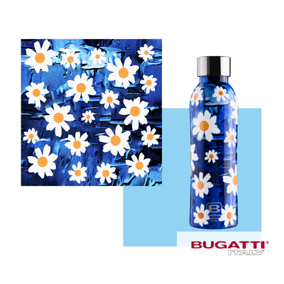 【Bianco di puro 彼安特】BUGATTI 清新小雛菊保溫瓶500ml