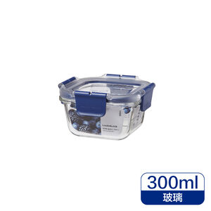 LL Top GLASS Square 300ml