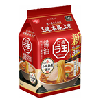 日清拉王醬油風味拉麵3入, , large