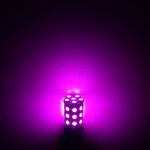 【PA LED】T20 雙芯 7443 30晶 90晶體 SMD LED 煞車燈 後霧燈 倒車燈 方向燈 六色可選, , large