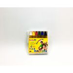 蜡藝 6色人體彩繪筆（袋裝）FC-6R~FC-6P蜡藝 6色人體彩繪筆（袋裝）-螢光色, , large