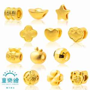 【童樂繪金飾】parents-kids line 童心弦親子紅繩手鍊系列 12款任選約重0.03錢&plusmn;0.02 (彌月金飾 彌月禮)