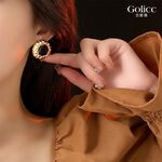 【Gulicc】古莉可 耳環 輕奢宮廷風流金系列耳環, , large