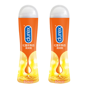 Durex杜蕾斯 熱感潤滑劑 50mlx2