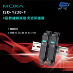 昌運監視器 MOXA ISD-1230-T 4路數據線高階突波保護器, , large