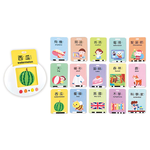 【複製】[風車圖書] 幼兒學習讀卡機 (學習ㄅㄆㄇ、ABC、123、唐詩、成語、童話、兒歌）-FOOD超人, , large