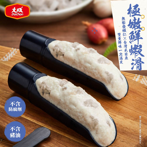 【大成食品】極嫩鮮蝦滑(360g/包/3條)