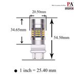 PA LED｜G54 雙色風扇款 防快閃 LED 方向燈 CANBUS解碼 直上免加裝電阻 3157 1157 7443, , large
