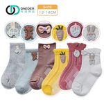 (多款)造型止滑1/2童襪【旺達棉品】OD-D301-OD-D306, , large