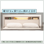 【唯熙傢俱】海瑟薇雙色5尺床頭片, , large