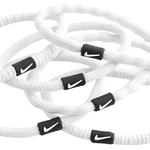 NIKE FLEX 髮圈 6PK 六入裝 運動髮飾 簡約 時尚 多色 伸縮力強 彈性 耐用 舒適 低異物感 N1009194189OS白、N1009194202OS米咖, , large