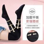 【D&G】2入組-健康大腿襪(631271 長筒襪 彈力襪 美腿襪), 黑色*2, large