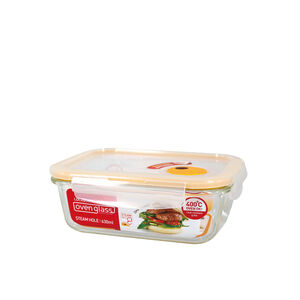Resistant Glass Rectangular 630ml