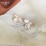 【Gulicc 】古莉可 耳環 法式花瓣氣質耳釘, , large