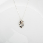 【Angel & Me】Anatomical Heart s925 sterling silver necklace birthday gift, , large