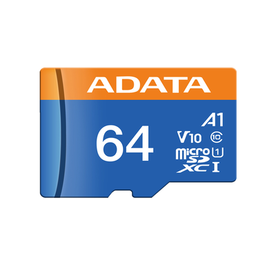 【ADATA 威剛】64G micro SDXC UHS-I V10 A1 CLASS10 U1 記憶卡
