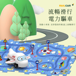 【啾愛你】電動益智拼圖軌道車-太空, , large