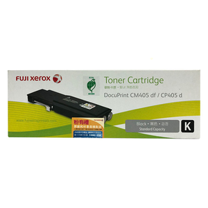 【FUJIFILM 富士軟片】原廠標準容量 黑色(K) 碳粉匣 CT202018  (7K) 適用 DPCM405F, DPCP405/DocuPrint CP405d/CM405df