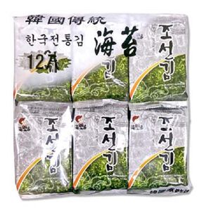 海樂多原味海苔5gx12
