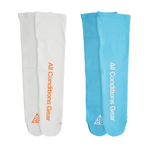 NIKE ACG COOLING 臂套 雙入裝 健身 訓練 戶外運動 易穿脫 涼感 防曬 抗UV 人體工學 N1013877019灰橘、N1013877441藍白