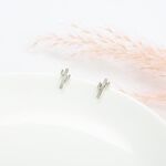 【Angel & Me】Cactus s925 sterling silver Post earrings Valentine Day gift, , large
