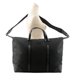 GUCCI GG Logo 帆布及皮革二用公事包/行李袋/淺粉色, , large