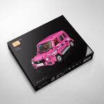 LOZ微型積木粉色越野車, , large