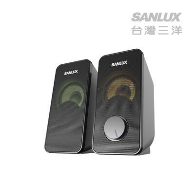 三洋2.0聲道USB多媒體喇叭SYSP-200