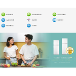 CHIMEI 218L Inverter Double Door Refrigerator UR-A218VB, , large