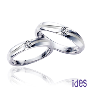 [ides愛蒂思] 永恆系列 情人對戒/結婚對戒
