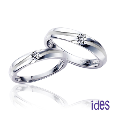 [ides愛蒂思] 永恆系列 情人對戒/結婚對戒