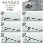 aibo 迷你隨身折疊鋁合金 筆電/平板/手機支架, , large