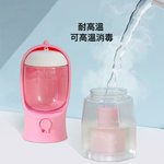 【艾寵聯萌】三合一 寵物隨行杯(寵物水杯 按壓出水 寵物外出水杯), , large
