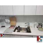 【KW廚房世界】系統廚具 廚房設計 客製化 廚櫃 工廠直營 L字型流理台 林內牌 瓦斯爐 排油煙機 BOSCH 洗碗機, , large