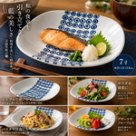 【HIYASU日安工坊】靛藍7吋四角圓皿*^(3), , large