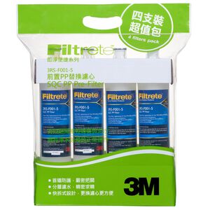 3RS-F001-5 SQC PP 4 cartridges pack